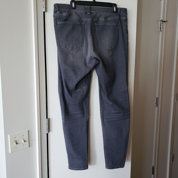 Wit & Wisdom Grey Skinny Jean Sz 16 - Picture 4 of 15